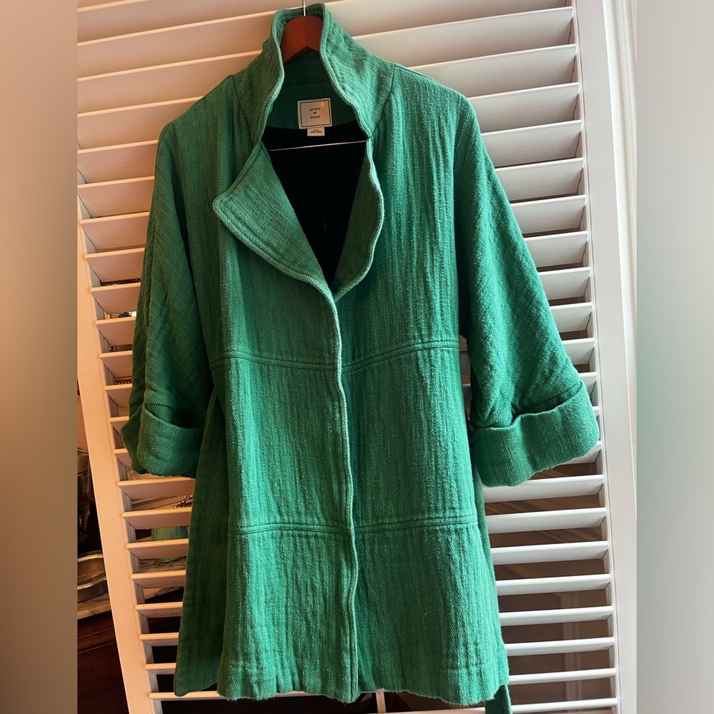 Green Women's Varsity-Style Jacket